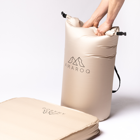 Self-inflating air mattress