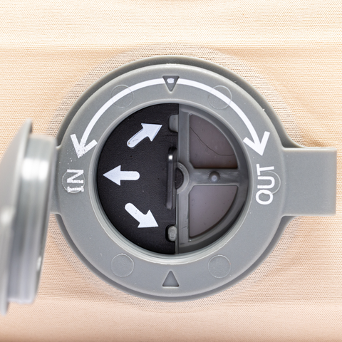 Self-inflating air mattress