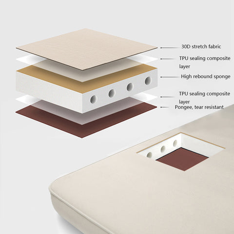 Self-inflating air mattress